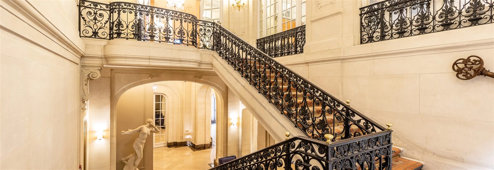 Hôtel particulier, escalier d'exception