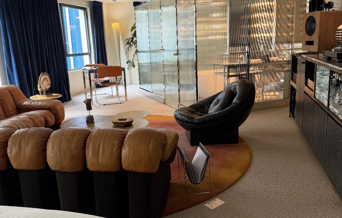 Lounge en cuir
