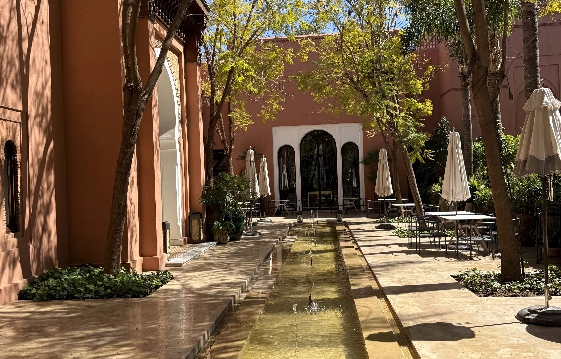 Patio verdoyant