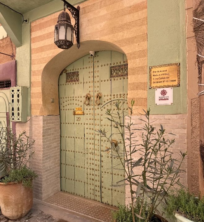 Porte traditionnelle
