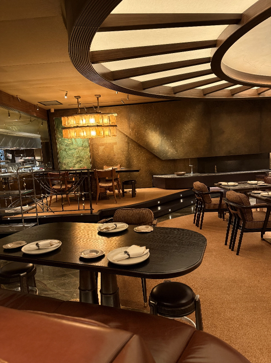 Restaurant élégant dans le Sud