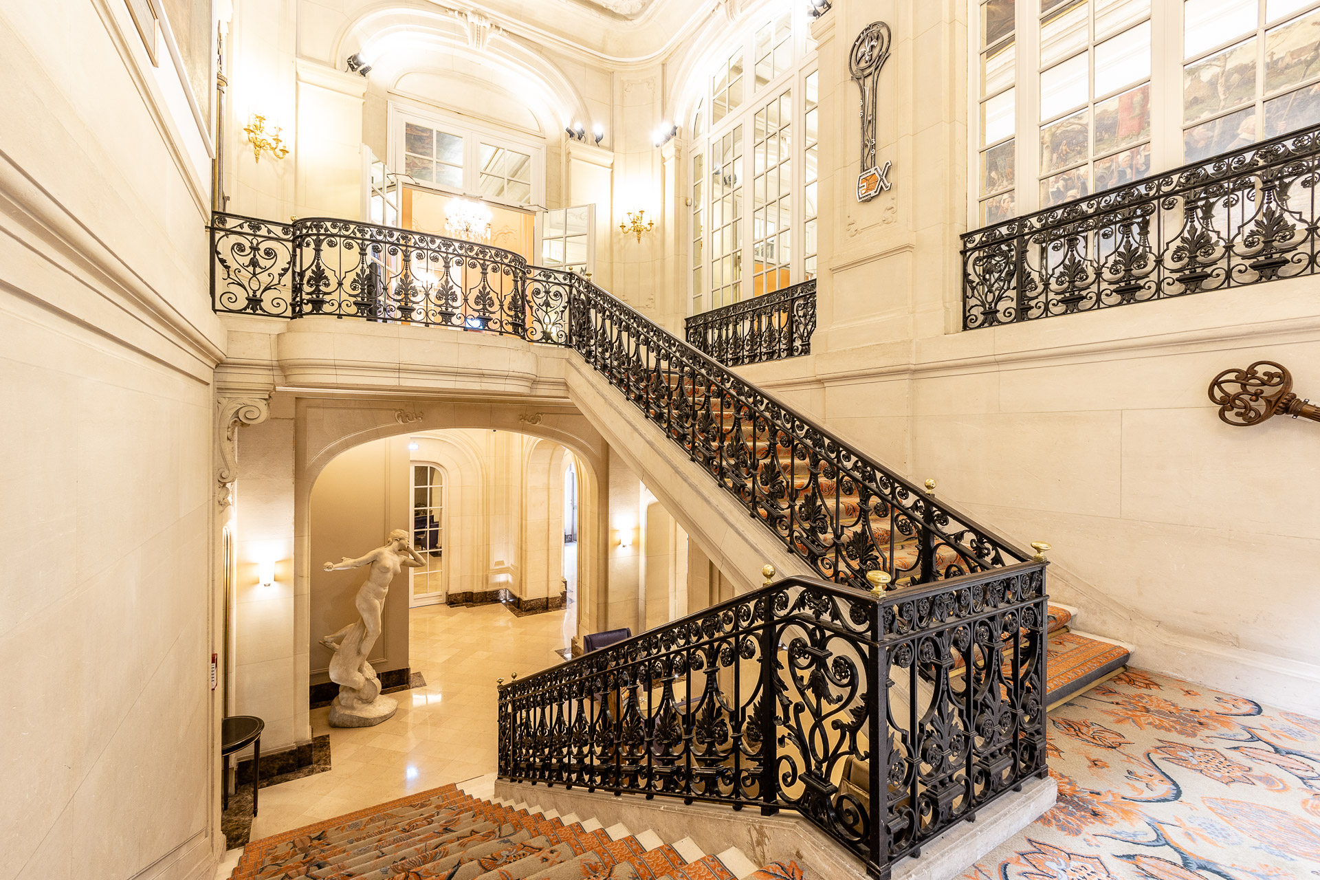 Hôtel particulier, escalier d'exception